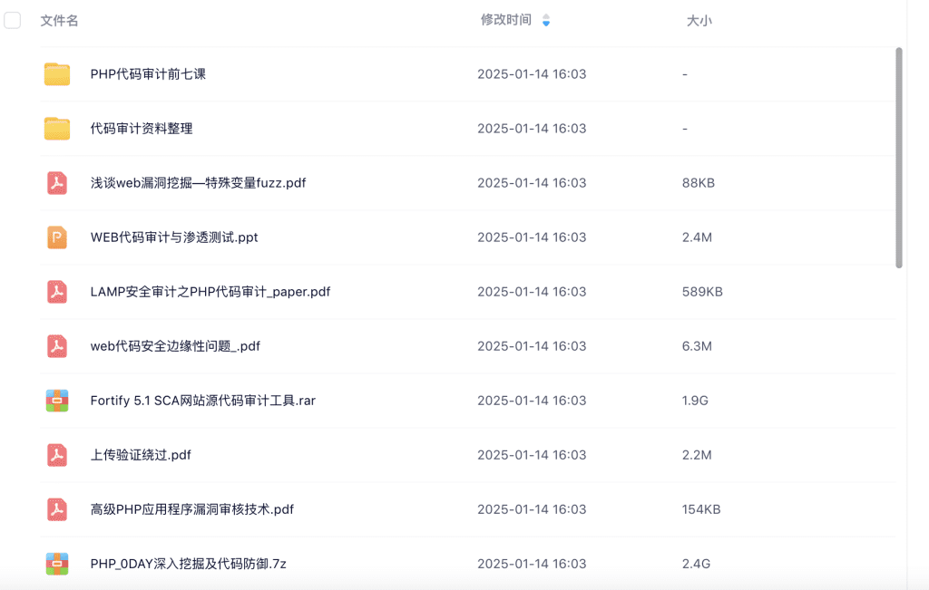 代码审计学习资料-鹏组安全社区